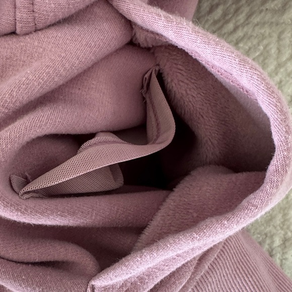 ATHLETA COZY KARMA LONGER HOODIE Sugarplum Mauve Size L - Picture 11 of 12